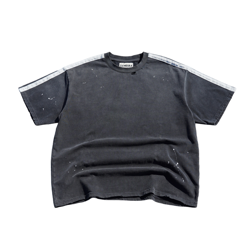 Haze Tee — Washed Black